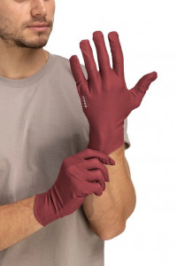 Многоразовые защитные перчатки взрослые Mujjo Red L/XL