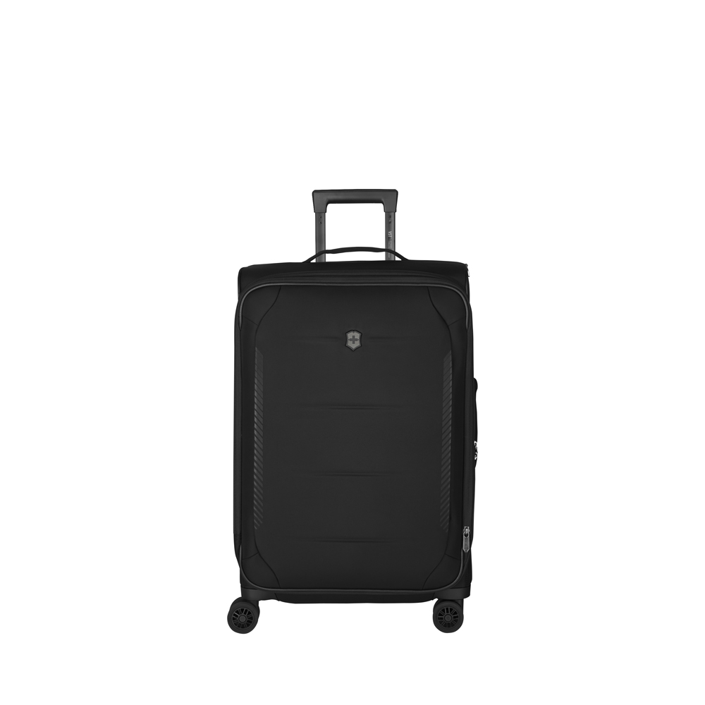 Чемодан VICTORINOX Crosslight, чёрный, RPET полиэстер, 45x30x68 см, 74 л