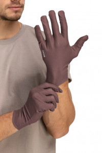 Многоразовые защитные перчатки взрослые Mujjo Brown L/XL