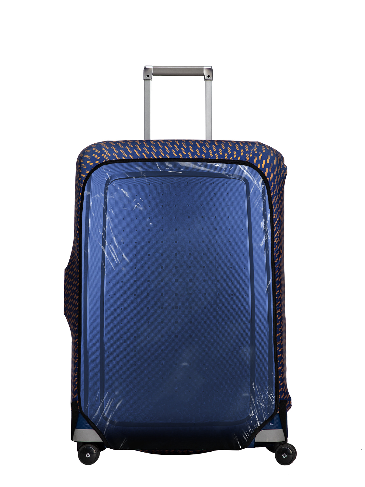 Чехол для чемодана "Crystal Fast Track in Blue / Orange" L/XL (SP310)