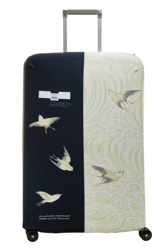 Чехол для чемодана.Использованы фрагменты японской декоративной бумаги.Пушкинский музей.L/XL(SP310)