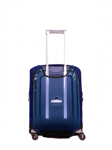 Чехол для чемодана "Crystal Fast Track in Blue / Black" S (SP310)