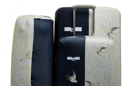 Чехол для чемодана.Использованы фрагменты японской декоративной бумаги.Пушкинский музей.M/L(SP310)