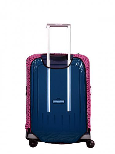 Чехол для чемодана "Crystal Fast Track in Pink" M/L (SP310)