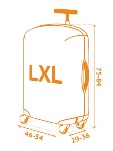 Чехол для чемодана "Хром" L/XL (SP500)