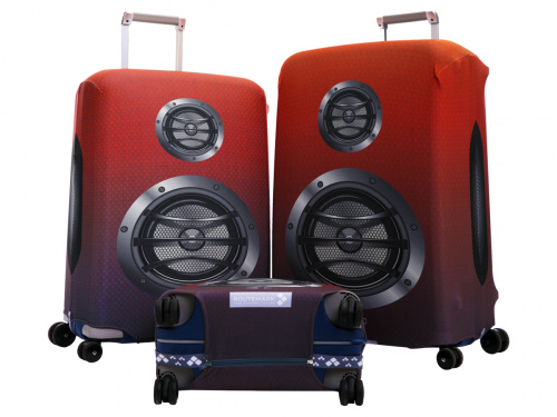 Чехол для чемодана  "Boombox" M/L (SP180)