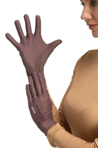 Многоразовые защитные перчатки взрослые Mujjo Brown M/L