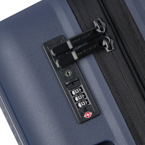 Чемодан 4-х колесный 00384682102E9 DELSEY ORDENER 51.5 x 77 x 29.5 см синий
