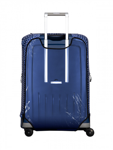Чехол для чемодана "Crystal Fast Track in Blue / White" L/XL (SP310)