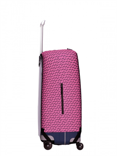 Чехол для чемодана "Crystal Fast Track in Pink" M/L (SP310)