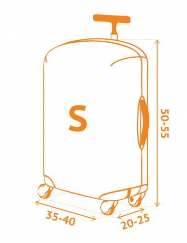 Чехол для чемодана Ezhevika S (SP500)