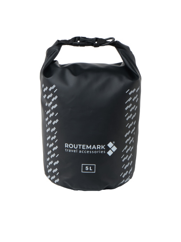 Сумка водонепроницаемая Ocean Pack Routemark "Fast Track" 5л черная