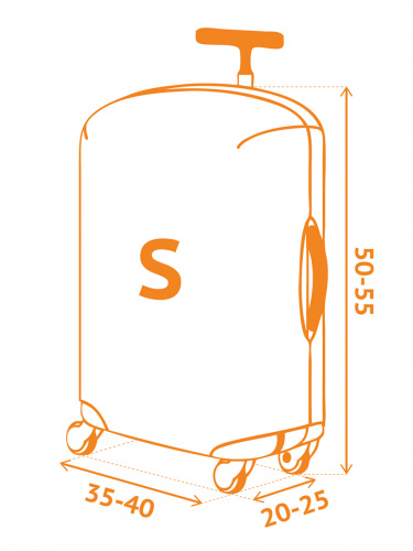 Чехол для чемодана "Tide" S (SP180)