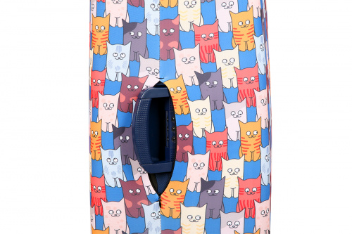 Чехол для чемодана "Catstrophe" (Шкодастрофа) M/L (SP500) Чехол для чемодана "Catstrophe" (Шкодастрофа) M/L (SP500)