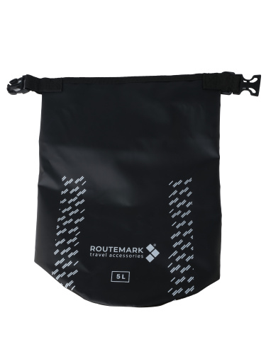 Сумка водонепроницаемая Ocean Pack Routemark "Fast Track" 5л черная