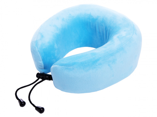 Подушка детская Travel Memo Neck Pillow Голубая