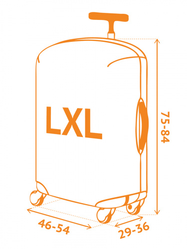 Чехол для чемодана "Plane 2.0" L/XL (SP240)