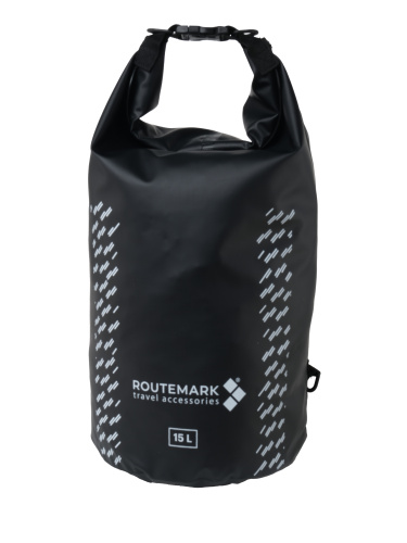 Сумка водонепроницаемая Ocean Pack Routemark "Fast Track" 15л черная