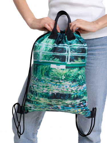 Рюкзак-мешок ox420 По мотивам картины К.Моне «Белые кувшинки». Пушкинский музей