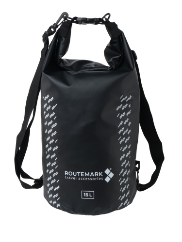 Сумка водонепроницаемая Ocean Pack Routemark "Fast Track" 15л черная