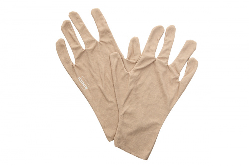 Многоразовые защитные перчатки взрослые Mujjo Beige M/L