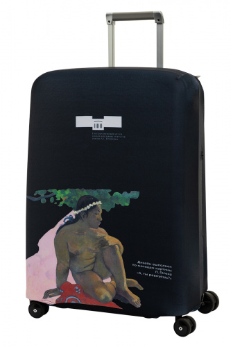 Чехол для чемодана. По мотивам картины П. Гогена «А, ты ревнуешь?». Пушкинский музей. M/L (SP310)