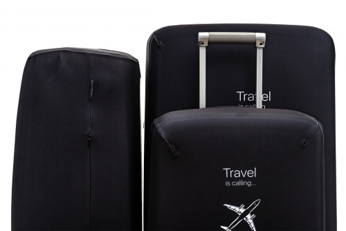 Чехол для чемодана "Travel is calling" L/XL (SP240)