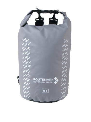 Сумка водонепроницаемая Ocean Pack Routemark "Fast Track" 15л серая