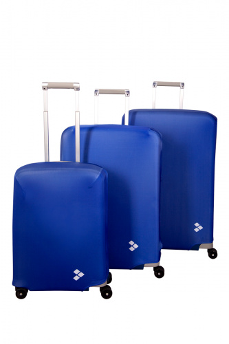 Чехол для чемодана "Dark Blue" L/XL (SP180)