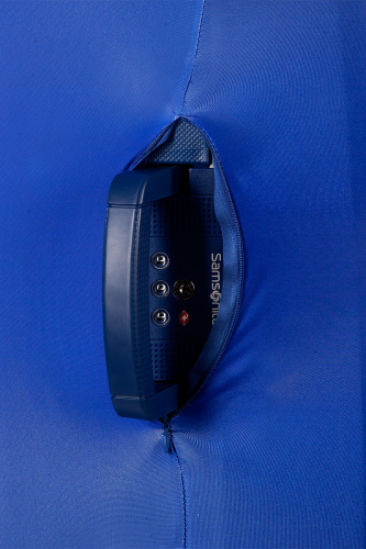 Чехол для чемодана "Dark Blue" M/L (SP180)