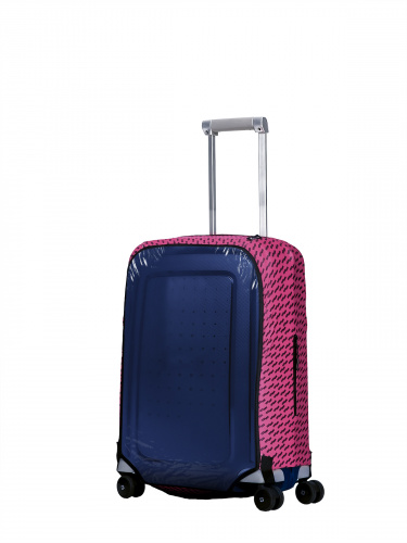 Чехол для чемодана "Crystal Fast Track in Pink" S (SP310)