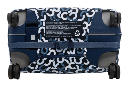 Чехол для чемодана «Эски» с паттерном Студии Артемия Лебедева M/L (SP310)