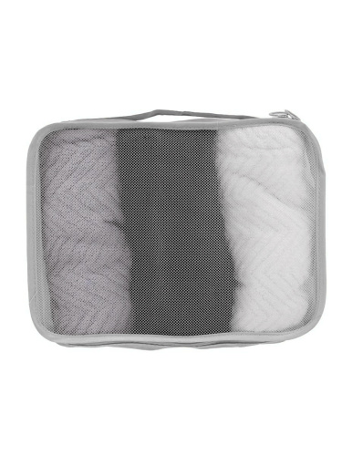 Дорожный набор для чемодана Packing cubes 8 в 1 Grey