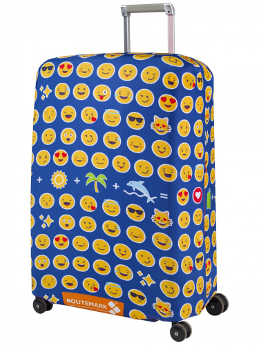 Чехол для чемодана "Emoji" (Эмоджи) L/XL (SP180)