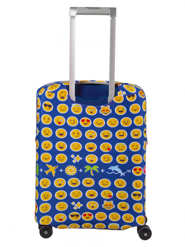 Чехол для чемодана "Emoji" (Эмоджи) S (SP180)