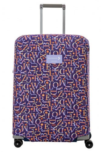 Чехол для чемодана "Мирта" с паттерном Студии Артемия Лебедева M/L (SP310)